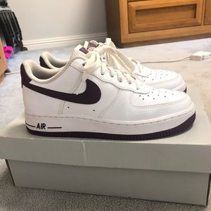 Nike Air Force 1 (White Bordeaux)
